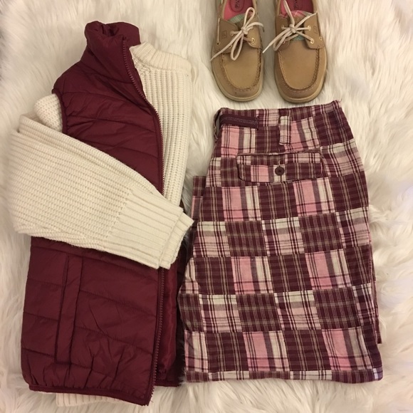 Limited Too Other - NEW | Girls | plaid pants | burgundy & pink